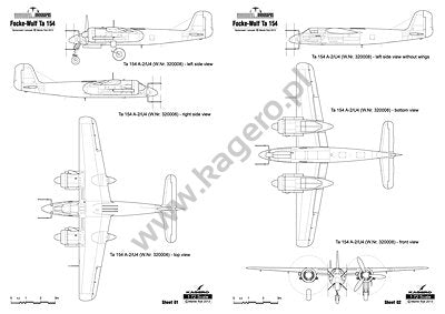 Kagero 3051 Focke-Wulf Ta 154 &amp;quot;Moskito&amp;quot; (FR) – image 3