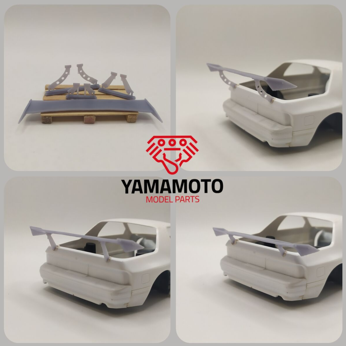 Yamamoto Model Parts YMPTUN34 GT Wing #2 1/24 – Bild 2