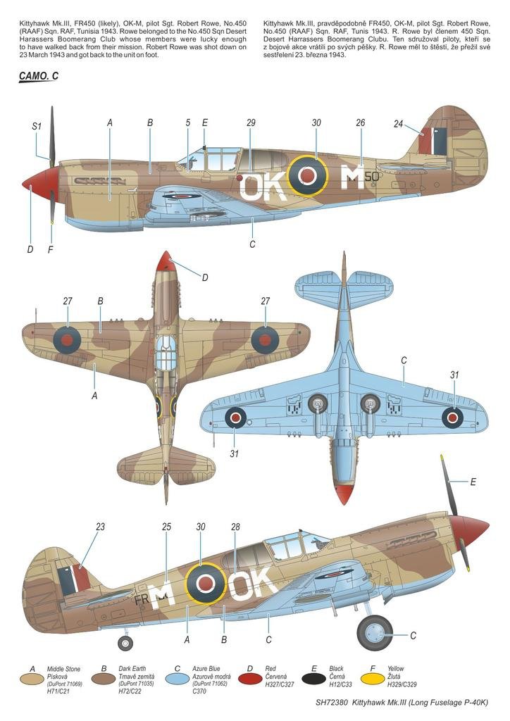 Special Hobby 72380 Kittyhawk Mk. III « P-40 K Fuselage long » 1/72 – image 8