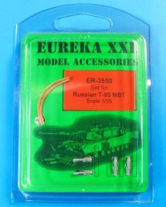 Câble de remorquage et base aérienne Eureka XXL ER-3550 pour char de combat principal russe T-90 (1/35)