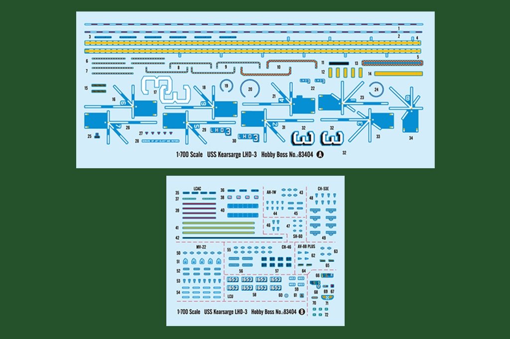 Hobby Boss 83404 USS Kearsarge LHD-3 1/700 – Bild 5