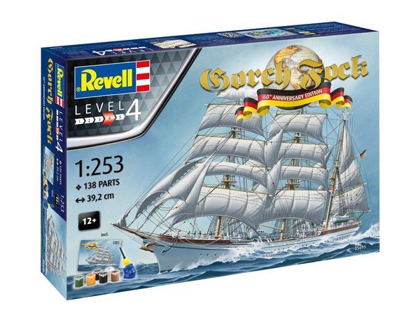 Revell 05695 Coffret cadeau Gorch Fock 60e anniversaire 1/253