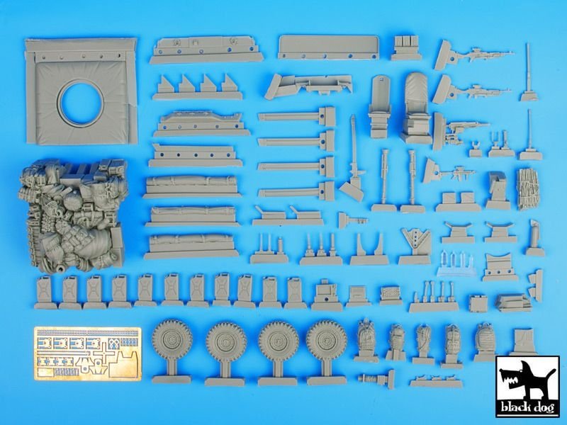 Kit de conversion Black Dog T35076 HUMVEE Forces spéciales 1/35 – image 6