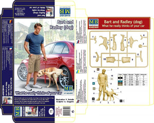 Master Box 24049 Bart et Radley (chien) 1/24 – immagine 2