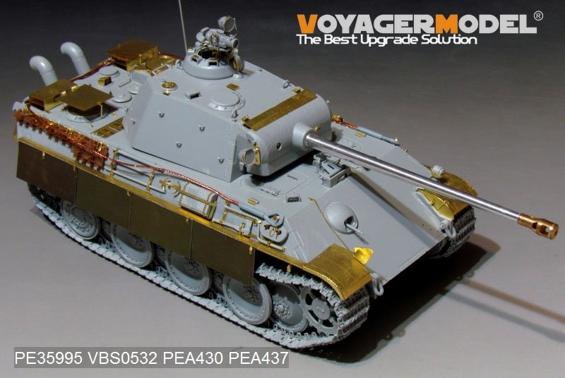 Maquette Voyager PE35995 Panther G allemand de la Seconde Guerre mondiale, version ultérieure. Modèle de base pour TAKOM 2121 au 1/35 – immagine 6