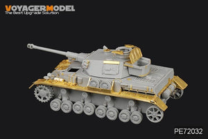Maquette Voyager PE72032, char allemand Pz.Kpfw.IV Ausf.F/G de base pour DRAGON 7278 au 1/72 – image 2