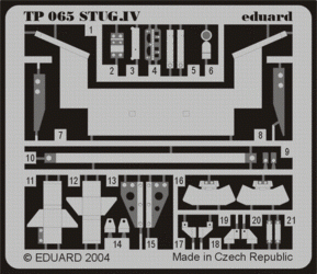 Eduard TP065 StuG. IV 1/35 Italeri