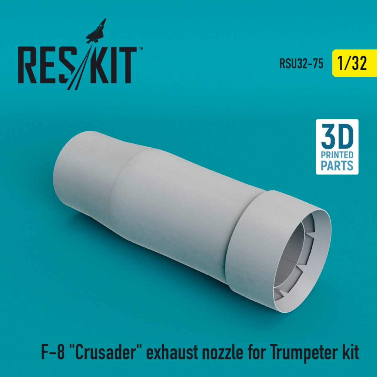 RESKIT RSU32-0075 F-8 « CRUSADER » TUYAU D&amp;#39;ÉCHAPPEMENT POUR MAQUETTETER 1/32