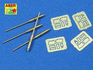 Ensemble de canon spécial Aber 35L-003x pour Flakvierling 38 (1/35)