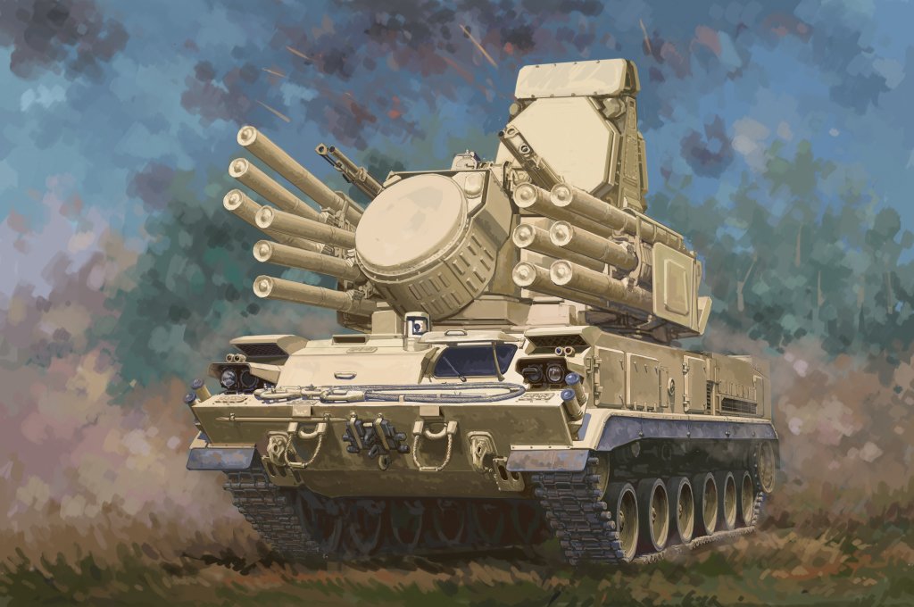 Trumpeter 01093 ZPRK DB 96K6 Pantsir-S1 (Chenillé) 1/35 