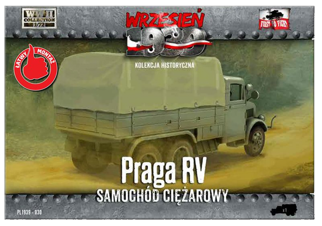 Camion de camping-car Praga PL030 First to Fight (1/72) – image 2