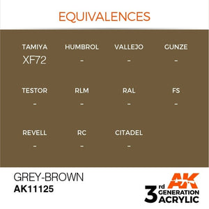 AK Interactive AK11125 GRIS-BRUN – STANDARD 17 ml – image 3