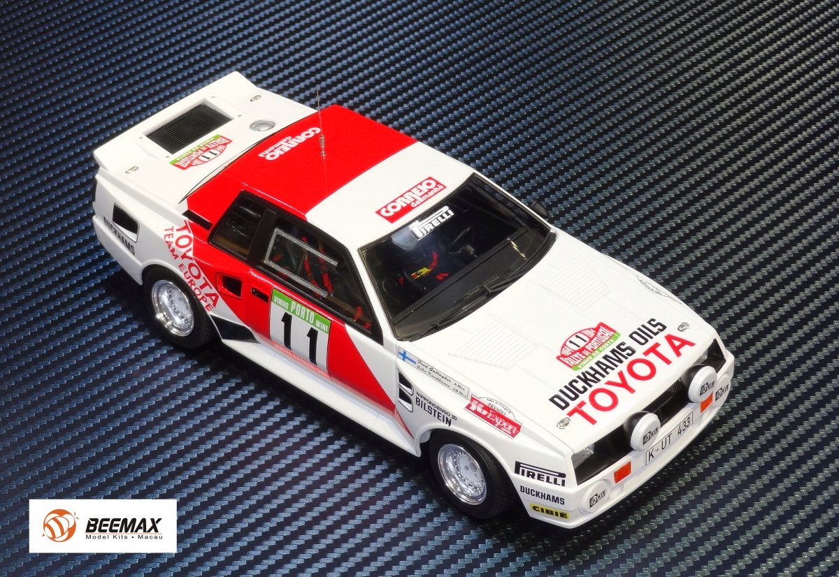 Beemax 24011 Toyota TA64 Celica &amp;#39;84 VERSION RALLYE DU PORTUGAL (1/24) – imagen 3
