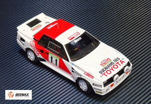 Beemax 24011 Toyota TA64 Celica &amp;#39;84 VERSION RALLYE DU PORTUGAL (1/24) – imagen 3