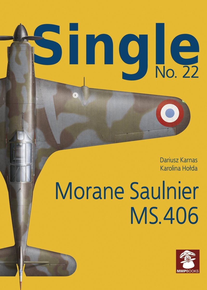 MMP Books 58969-22 Single No. 22 Morane Saulnier MS.406 FR