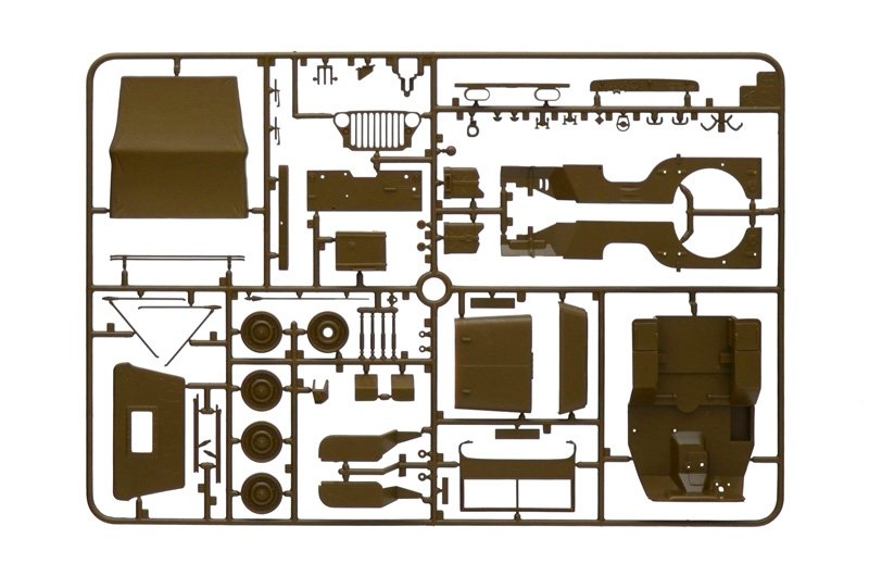 Italeri 6355 WILLYS JEEP 1/4 TON 4X4 ARMA DEI CARABINIERI 1/24 – Bild 5