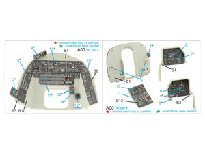 Intérieur coloré imprimé en 3D sur papier décalcomanie Quinta Studio QDS-35110 Mi-17 (Trumpeter) (Petite version) 1/35 – image 2