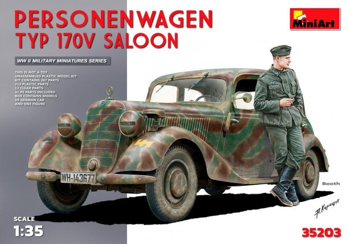 MiniArt 35203 Personenwagen Typ 170V Berline 1/35