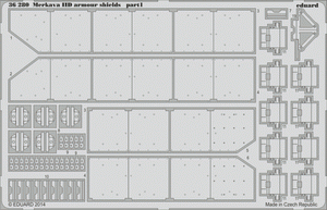 Eduard 36280 Merkava IID blindage boucliers Academy
