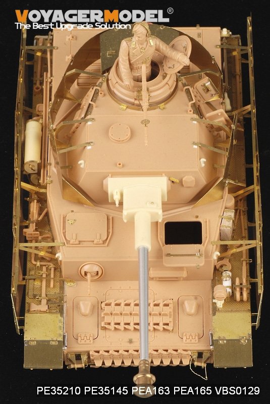 Maquette Voyager PE35210, char allemand Pz.Kpfw.IV Ausf.H de la Seconde Guerre mondiale pour Tamiya 35209, échelle 1/35 – immagine 8