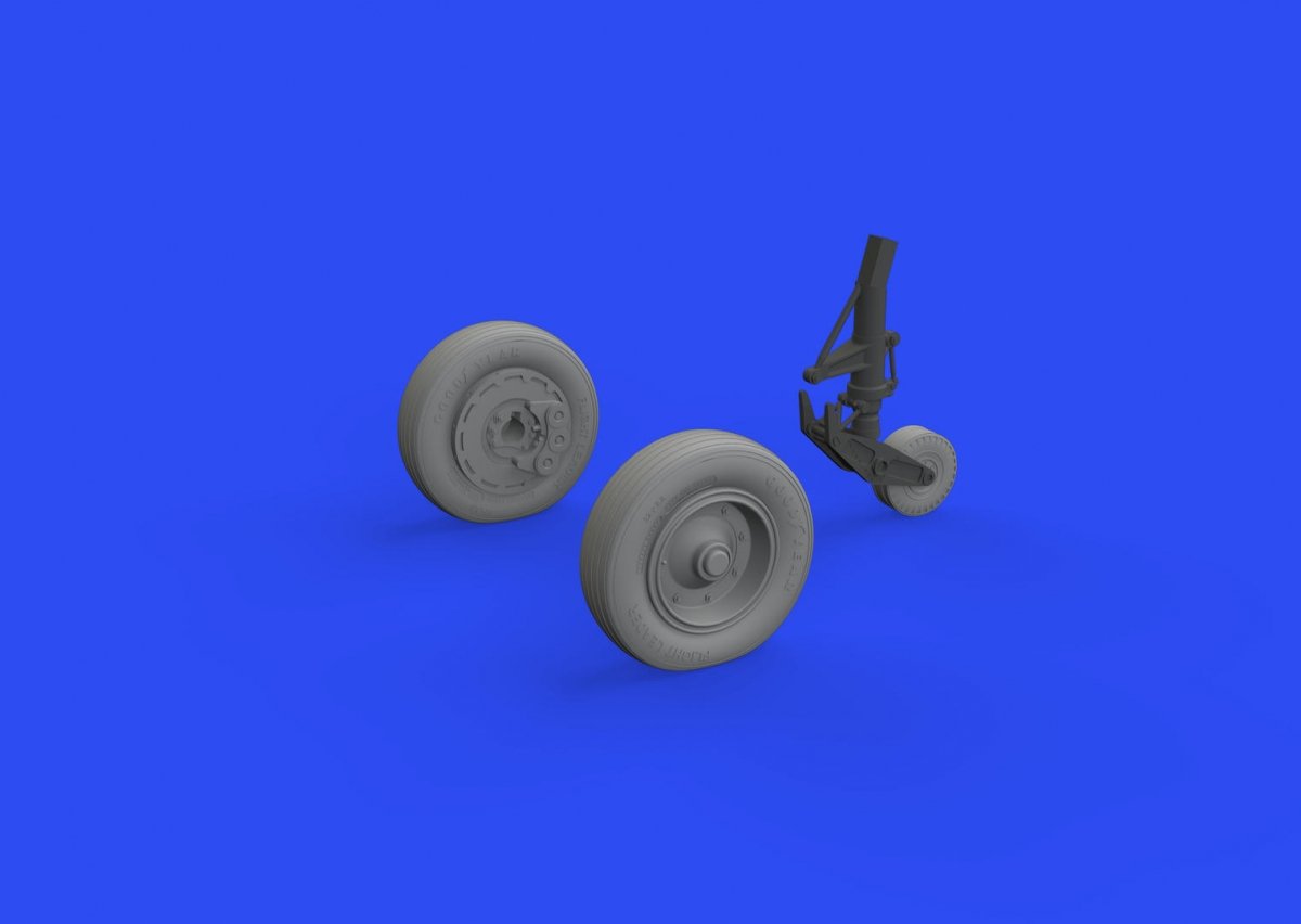 Roues Eduard 648761 A-1J TAMIYA 1/48 – immagine 2