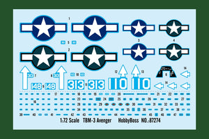 Hobby Boss 87274 TBM-3 Avenger 1/72 – zdjęcie 4