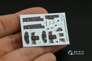 Intérieur imprimé en 3D et coloré sur papier décalcomanie Quinta Studio QD48151 F-104S-ASA (Hasegawa) 1/48 – immagine 7