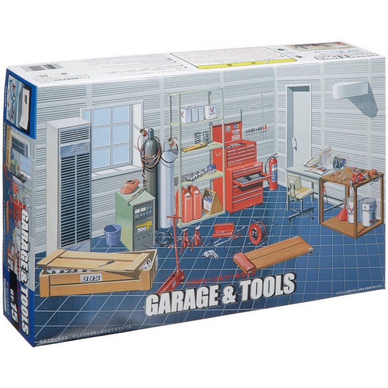 Fujimi 11118 Garage et outils 1/24