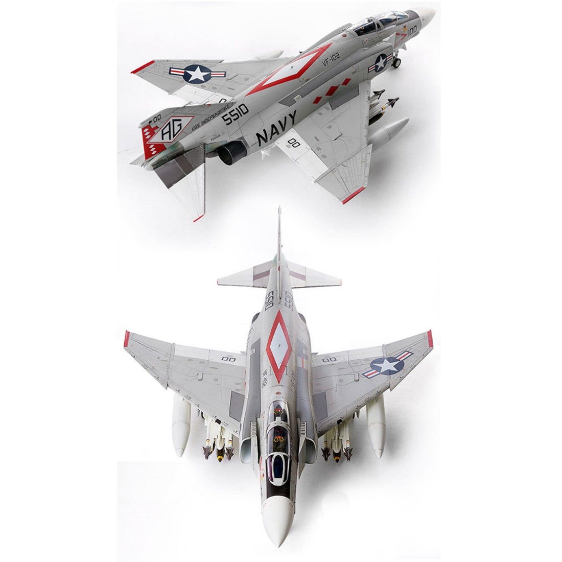 Maquette Academy 12323 USN F-4J VF-102 Diamondbacks 1/48 – image 8