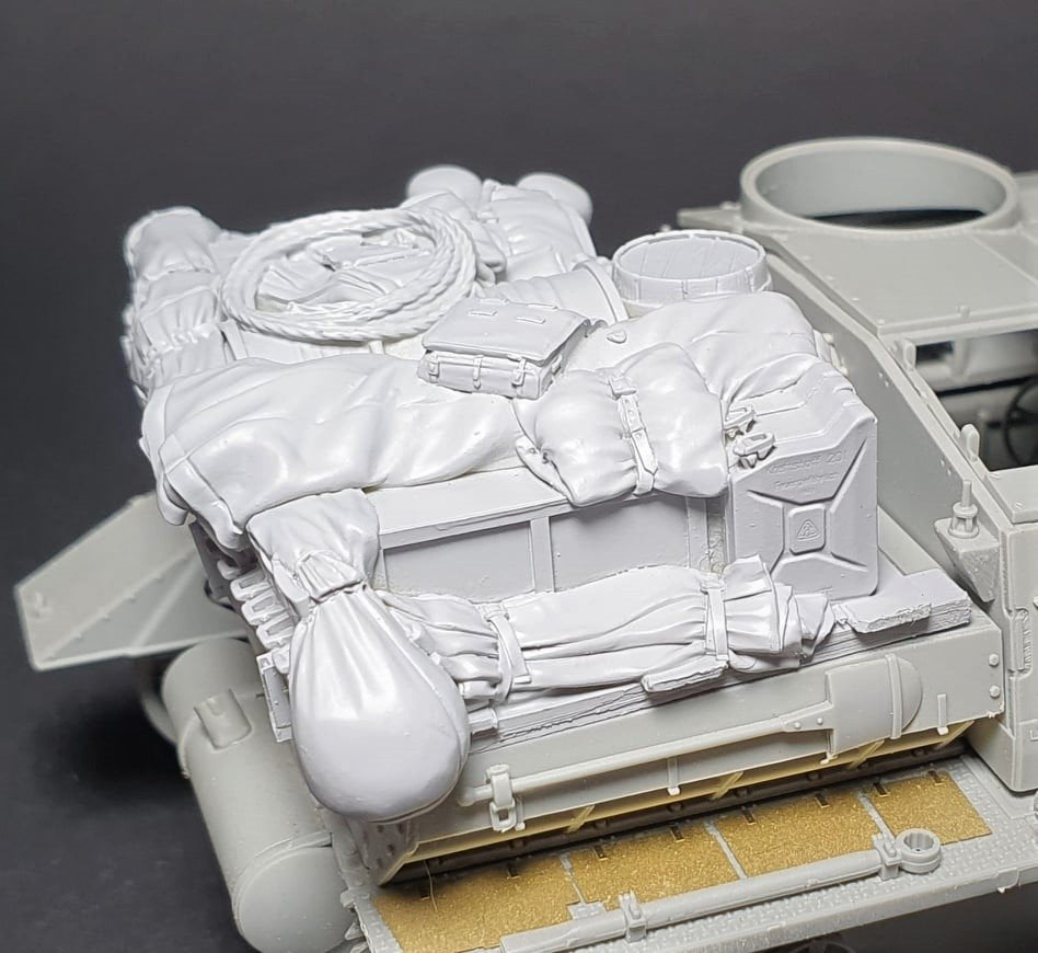 Ensemble de rangement Panzer Art RE35-694 pour StuG IV/JagdPzIV et Sturmpanzer IV au 1/35 – immagine 3