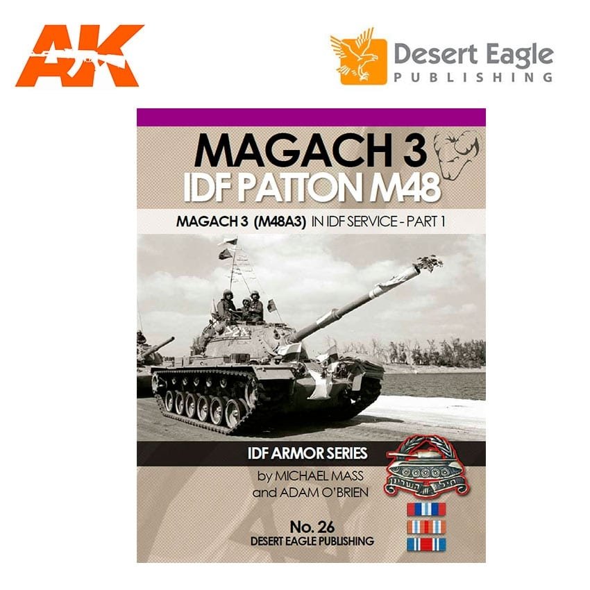 Desert Eagle Publishing DEP-26 MAGACH 3 IDF PATTON M48 (M48A3) 