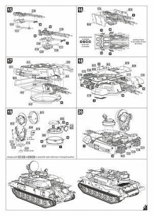 Armory Models 72443 ZSU-23-4V1 Shilka mod.1970 Canon automoteur antiaérien soviétique moderne 1/72 – image 23