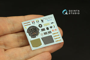 Intérieur imprimé en 3D et coloré sur papier décalcomanie Quinta Studio QD35072 Fi 156C (Hobby Boss (ex-Tristar)) 1/35  – image 2