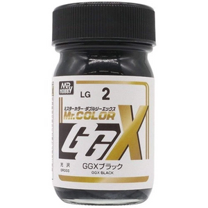 Gunze Sangyo LG002 Mr Color GGX Noir Brillant 60ml