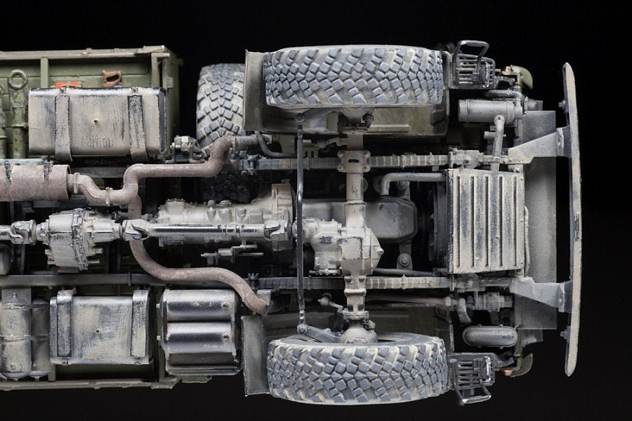 Camion militaire Zvezda 3692 KAMAZ K-4350 1/35 – immagine 6