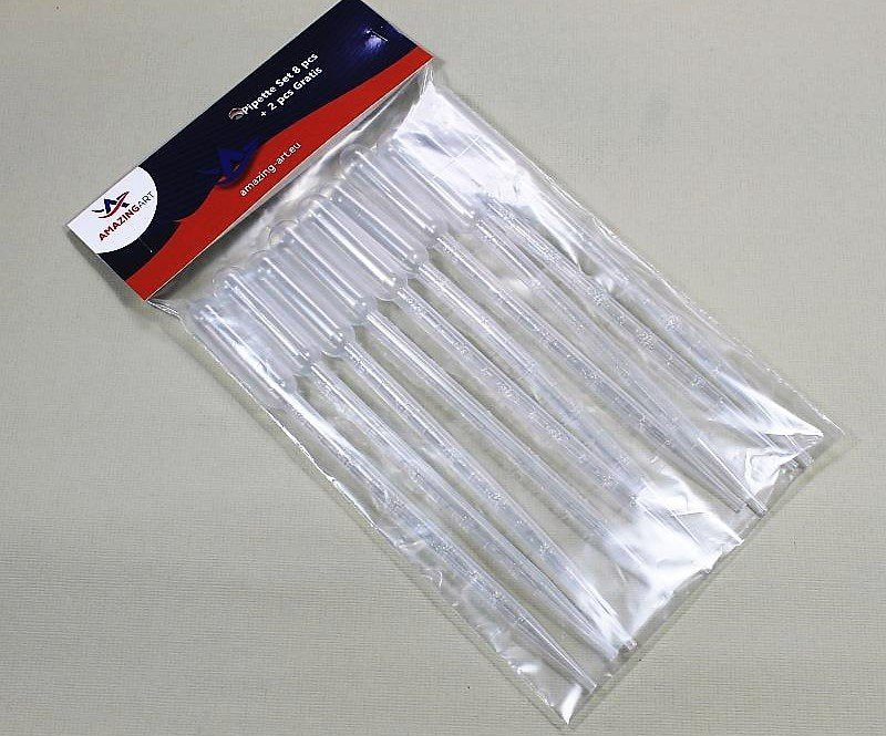 Ensemble de 10 pipettes Amazing Art 19465
