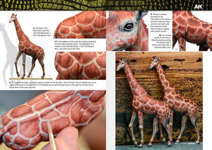 AK Interactive AK518 AK LEARNING 14 : PEINTURE DE FIGURINES D&amp;#39;ANIMAUX (Anglais) – Bild 9