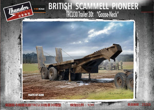 Thunder Model 35208 Remorque britannique Scammell Pioneer TRCU30 30t « col de cygne » 1/35