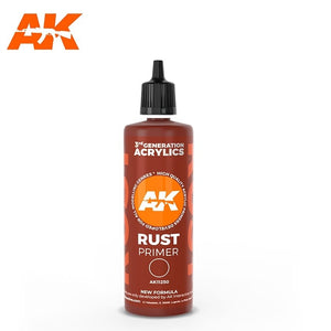 AK Interactive AK 11250 APPRÊT POUR SURFACE ROUILLE 100ML