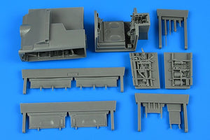 Aires 4825 Sea Harrier FRS.1/FA.2 baie de train d&amp;#39;atterrissage 1/48 KINETIC