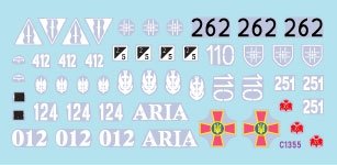 Star Decals 35-C1355 Guerre en Ukraine 3 véhicules blindés ukrainiens Guerre 2022 1/35 – immagine 3