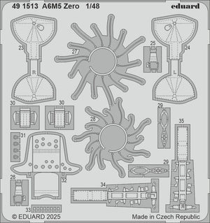 Eduard 491513 A6M5 Zero FINE MOLDS 1/48 – immagine 2