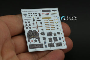 Intérieur imprimé en 3D et coloré sur papier décalcomanie Quinta Studio QD48206 Ju 87B-2/R-2 (Italeri) 1/48 – image 8