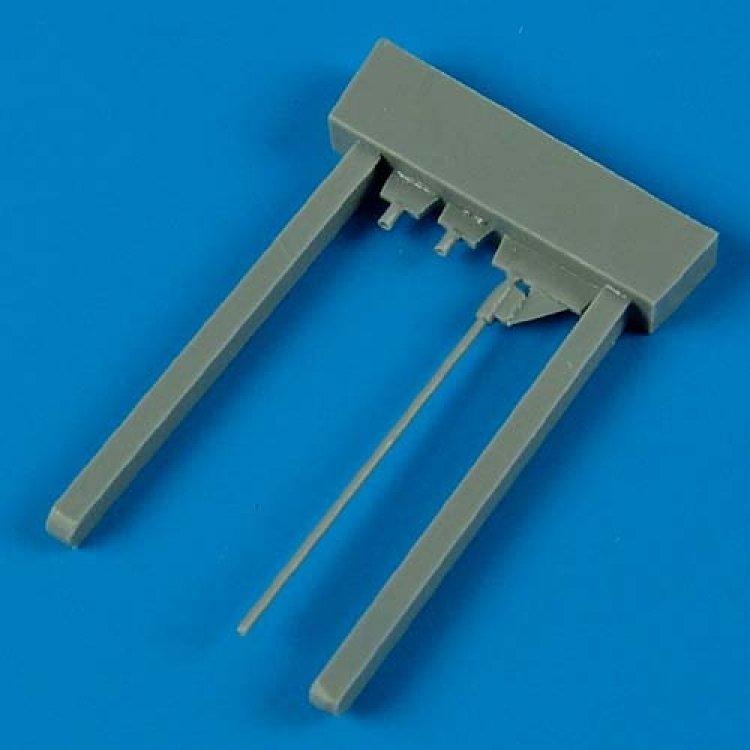 Quickboost QB48413 Lavochkin La-5 gun barrels and pitot tube Zvezda 1/48