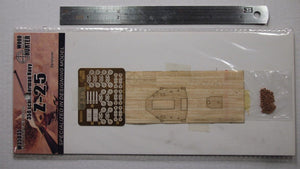 Wood Hunter W35035 Pont en bois Zerstörer allemand Z-25 pour Trumpeter 05321 1/350 – Bild 2