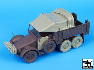 Ensemble d&amp;#39;accessoires Black Dog T35075 Krupp Protze 1/35  – image 3