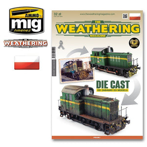 Le magazine Weathering 4522PL TWM NUMÉRO 23 DIE CAST (Du jouet au modèle réduit) - Version polonaise