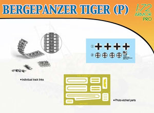Dragon 7227 BERGEPANZER TIGER (P) 1/72 – zdjęcie 5