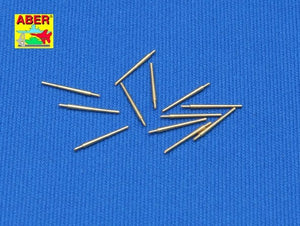 Aber 350L-02 Ensemble de 12 canons longs de 127 mm type 89 A/A pour navires japonais (1/350)