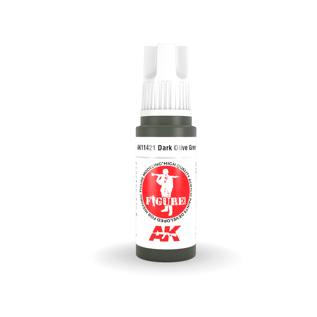 AK-Interactive AK11421 Vert olive foncé 17 ml – image 2